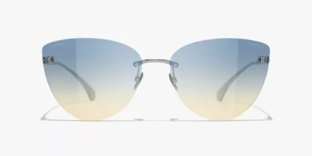 Okulary przeciwsłoneczne Chanel 4273-T c.10879 62 tytanowe
