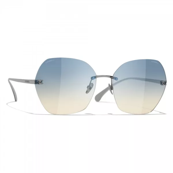 Okulary przeciwsłoneczne Chanel 4271-T C.10879 61 tytanowe