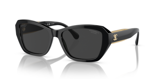 Okulary przeciwsłoneczne Chanel 5516 C.622/48 56 z polaryzacją