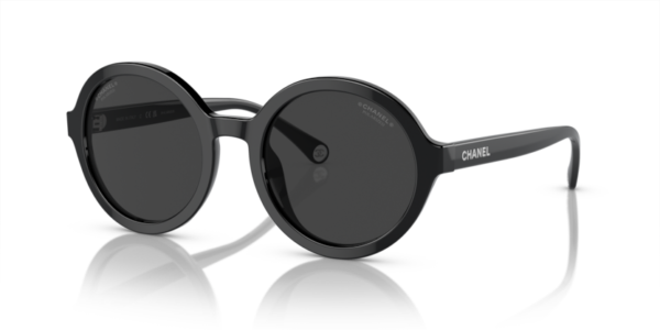 Okulary przeciwsłoneczne Chanel 5522-U C.501/48 51 z polaryzacją