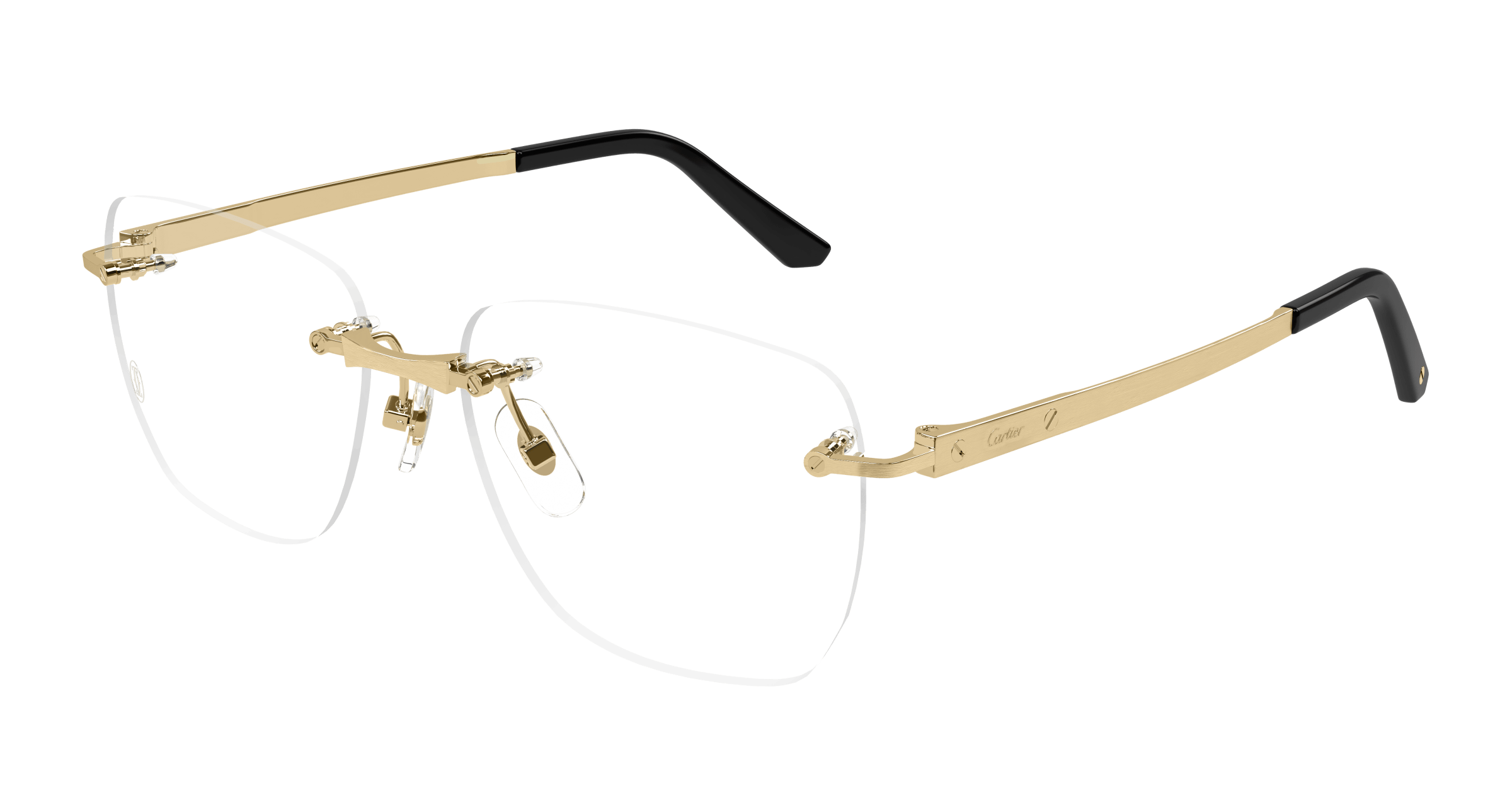 Okulary korekcyjne Cartier CT0512O 001 57 tytanowe