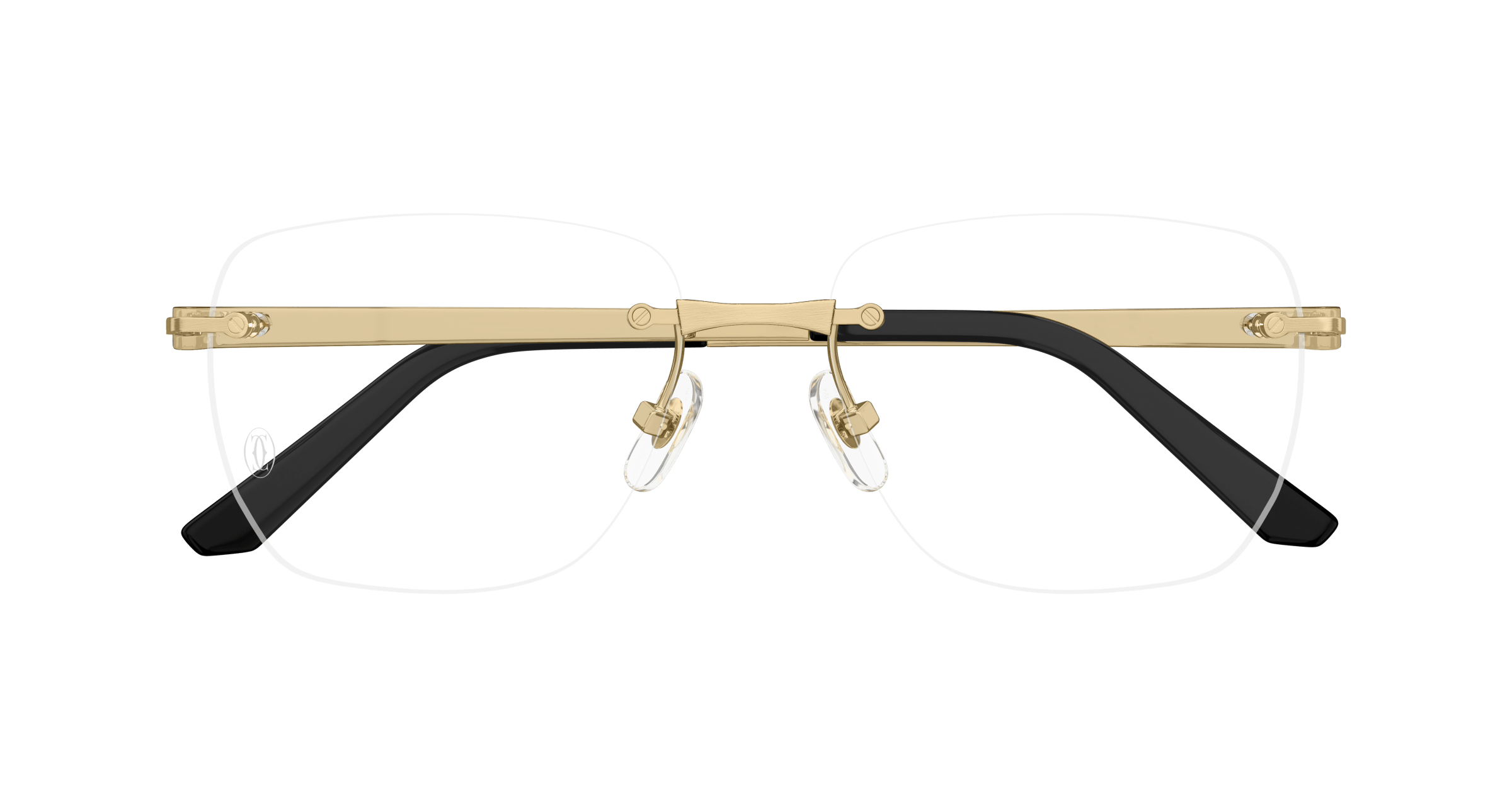 Okulary korekcyjne Cartier CT0512O 001 57 tytanowe