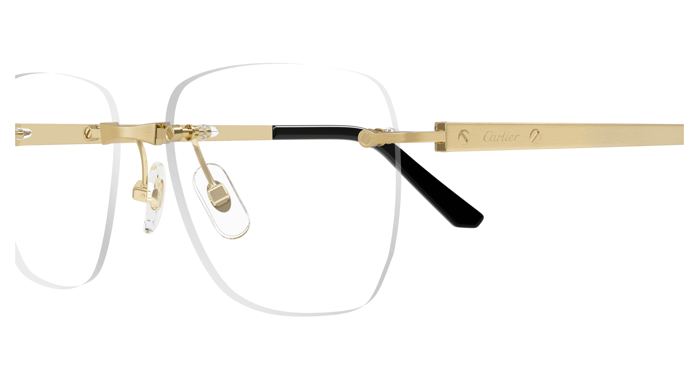 Okulary korekcyjne Cartier CT0512O 001 57 tytanowe