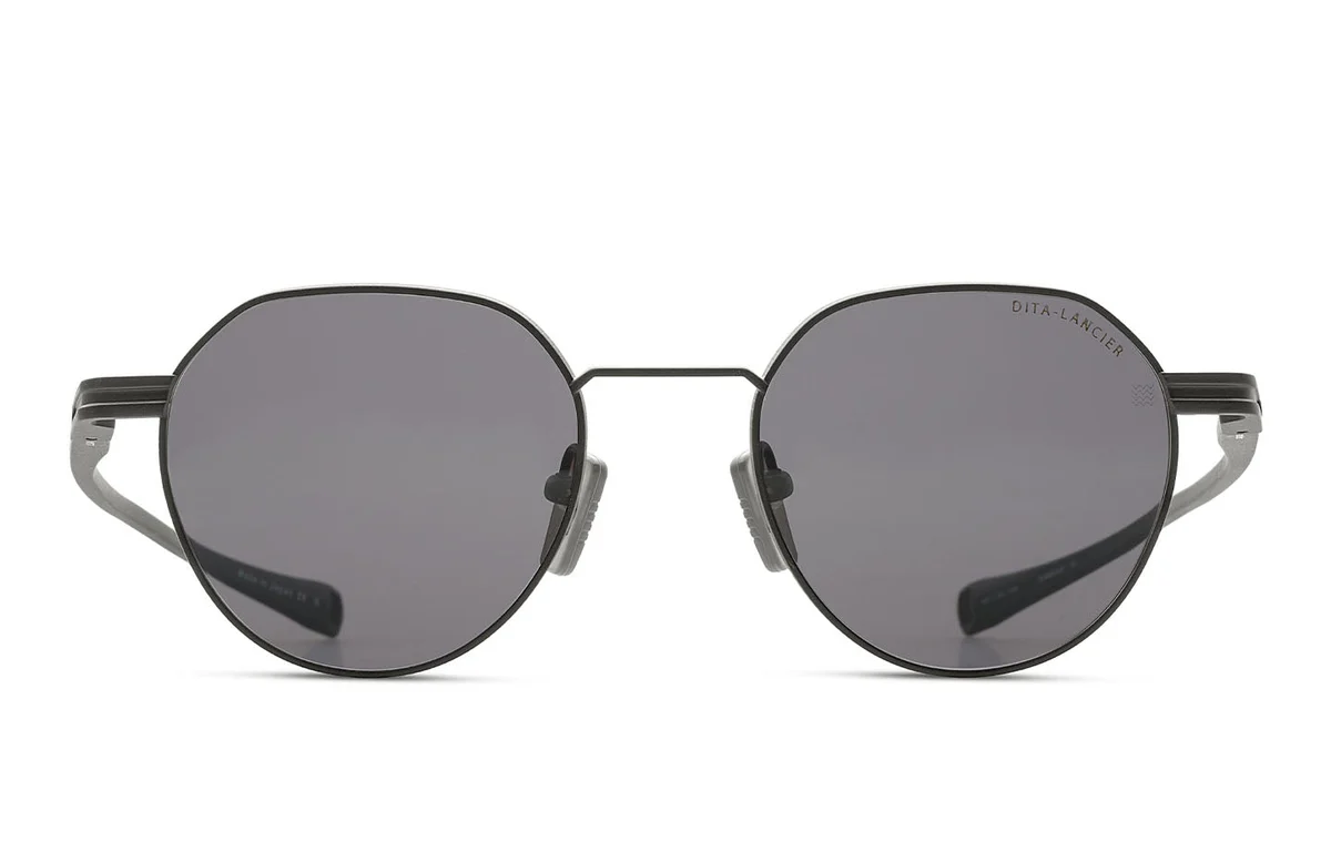 Okulary przeciwsłoneczne Dita Lancier 420-A-03 49 z polaryzacją, tytanowe
