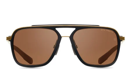 Okulary przeciwsłoneczne Dita Lancier 400-01-A 57 z polaryzacją tytanowe