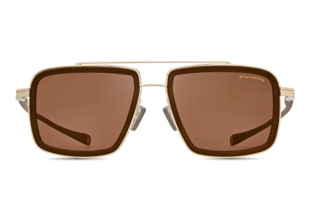 Okulary przeciwsłoneczne Dita Lancier 422-A-01 57 z polaryzacją, tytanowe