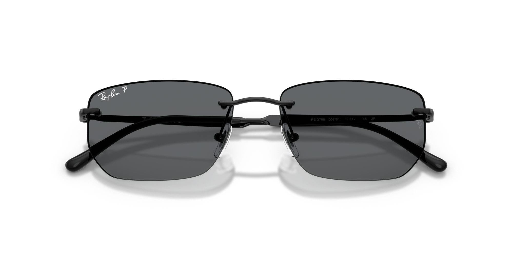 Okulary przeciwsłoneczne Ray-Ban® RB 3768 002/81 56 z polaryzacją