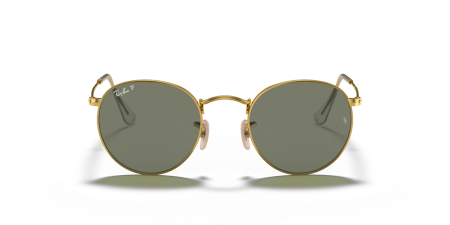 Okulary przeciwsłoneczne Ray-Ban® RB 3447 ROUND METAL 001/58 50 z polaryzacją
