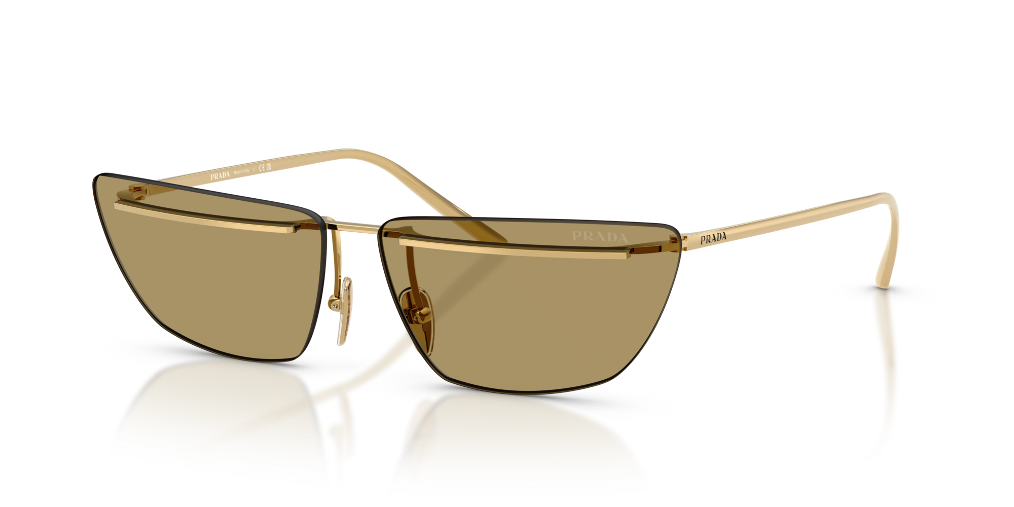 Okulary przeciwsłoneczne Prada SPR C52 5AK-70G 64