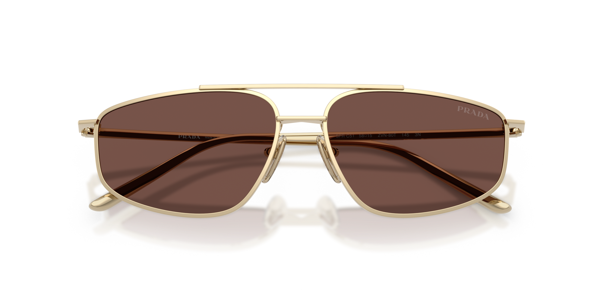 Okulary przeciwsłoneczne Prada SPR C51 ZVN-80T 58