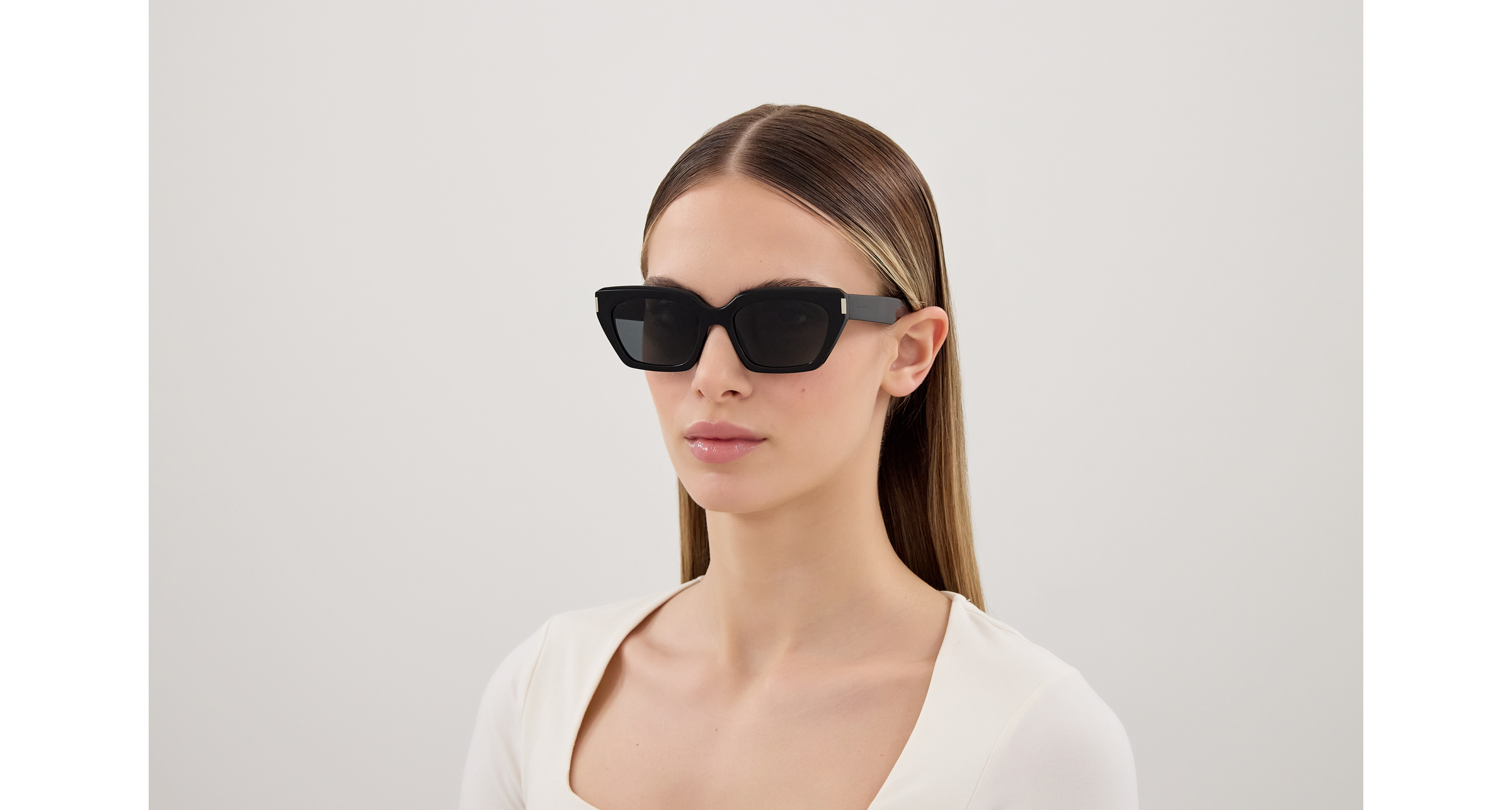 Okulary przeciwsłoneczne Saint Laurent SL 826 PAGE 001 55
