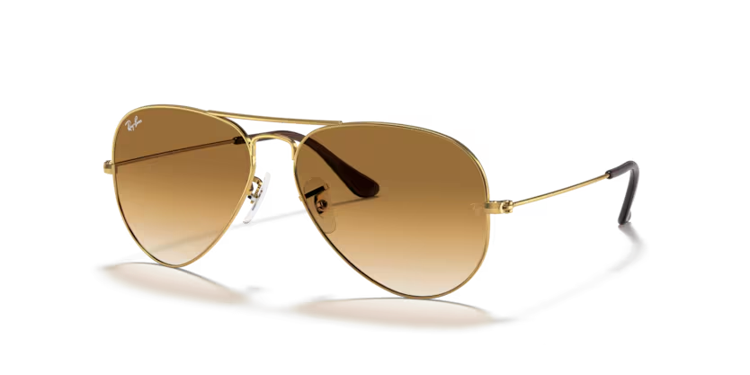 Okulary przeciwsłoneczne Ray-Ban® RB 3025 AVIATOR LARGE METAL 001/51 62