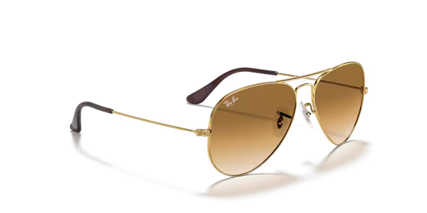 Okulary przeciwsłoneczne Ray-Ban® RB 3025 AVIATOR LARGE METAL 001/51 62