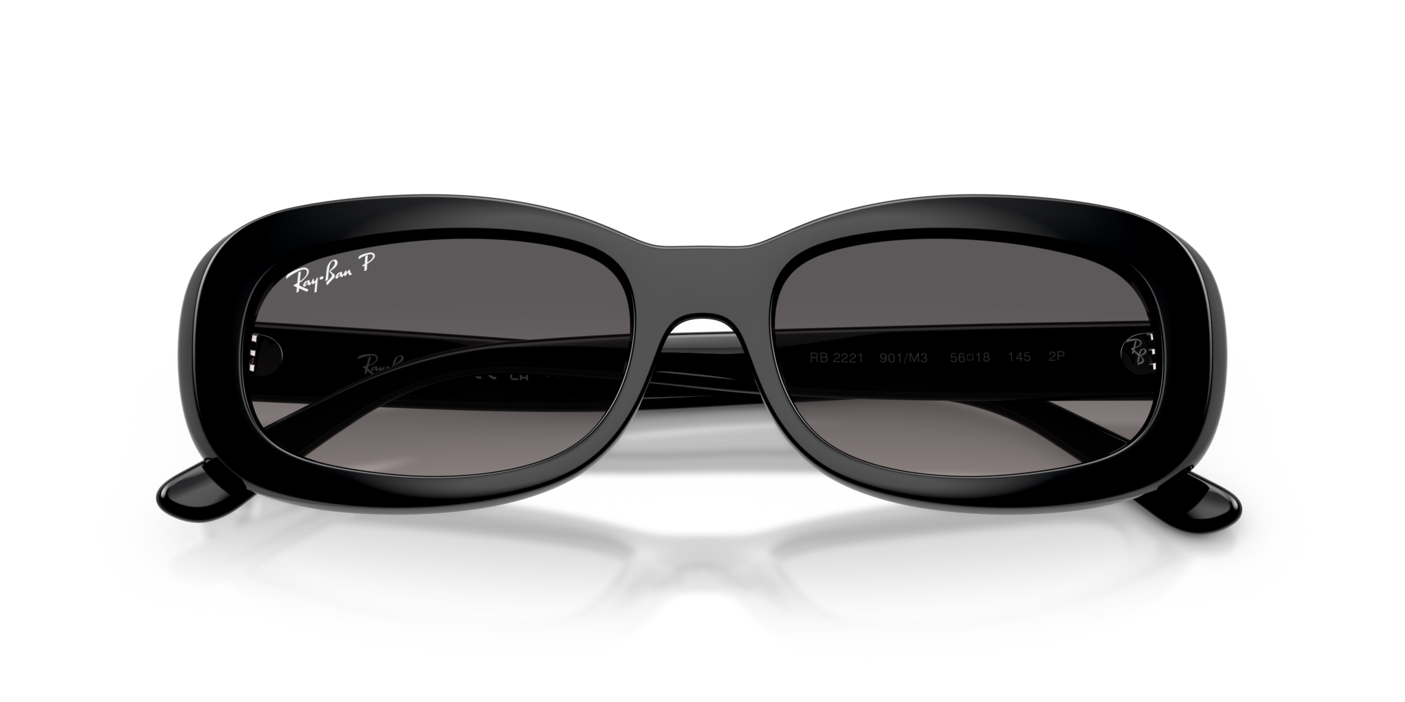 Okulary przeciwsłoneczne Ray-Ban® RB 2221 901/M3 56 z polaryzacją