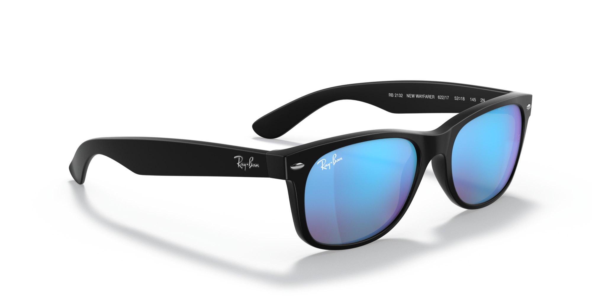 Okulary przeciwsłoneczne Ray-Ban® RB 2132 NEW WAYFARER 622/17 55