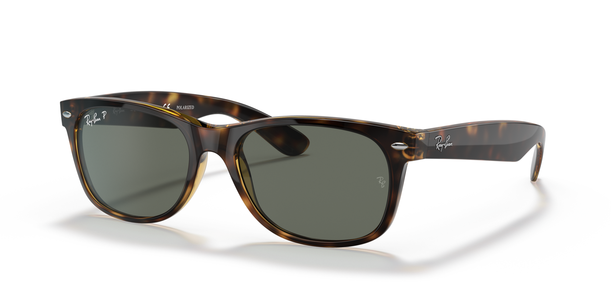 Okulary przeciwsłoneczne Ray-Ban® RB 2132 NEW WAYFARER 902/58 55 z polaryzacją